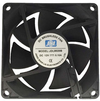 more images of JSL factory direct supply plastic hot sale DC Axial Fan Industrial Fan 8020
