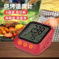 Smart meat thermometer, Bluetooth food thermometer, use Tuya, check temperature on your phone, alarm reminder