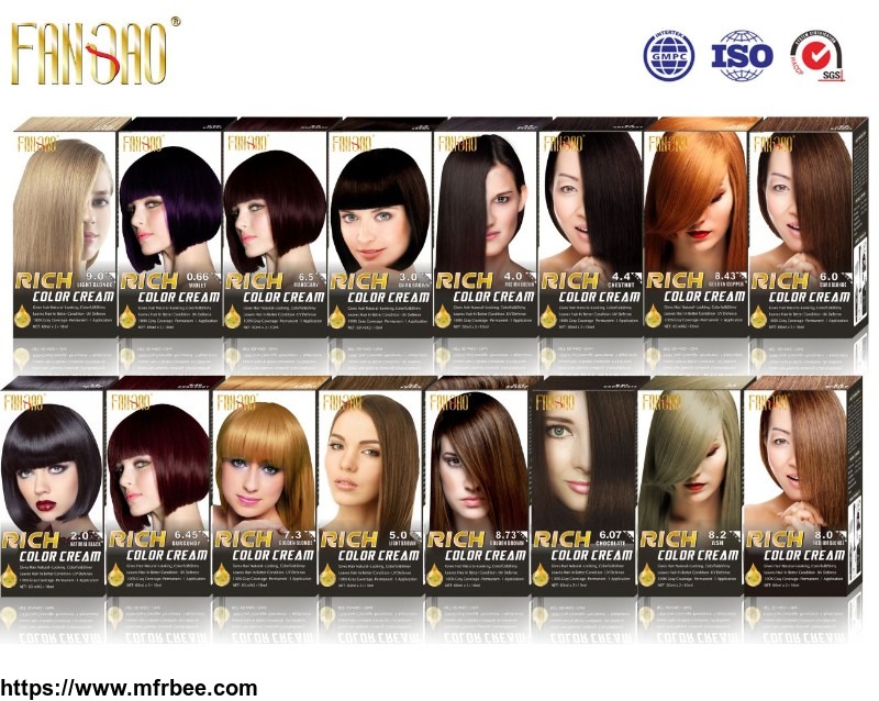 16_colors_natural_looking_gentle_shiny_hair_dye