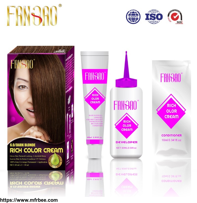 fangao_shiny_miosturizing_hair_color_cream