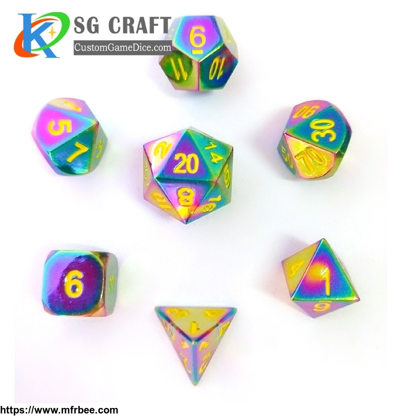 custom_rpg_table_game_metal_side_colorful_7_pieces_d4_d6_d8_d10_d12_d20_5mm_mini_dnd_polyhedral_dice_set