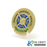 more images of NO MOQ custom plated challenge soft enamel coins