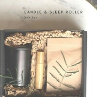 Candle Gift Set with Sleep Roller