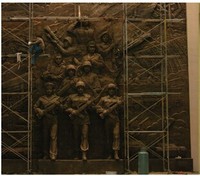 Casting Bronze Relief