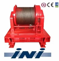 INI 10 ton two speed mooring winch for offshore,offshore winch