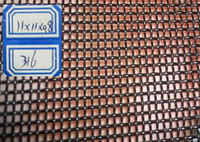 11 mesh 0.8 mm wire 316 stainless steel security screen