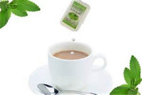 Dietary fibre Stevia sachet for table top use