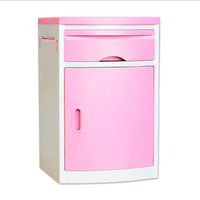High quality and cheap ABS plastic hospital bedside cabinet