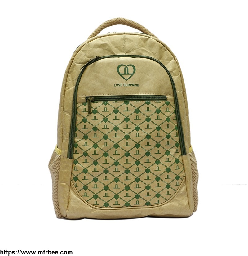 2016 China suppliers Tyvek paper backpack,multifunctional laptop backpack