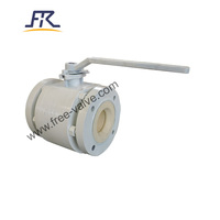 Manual Operated Ceramic Lined Ball Valve