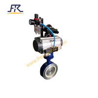 more images of Pneumatic Ceramic Butterfly Valve