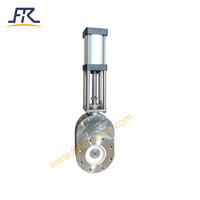 more images of Stainless Steel Type Pneumatic Ceramic Double Disc Gate Valve