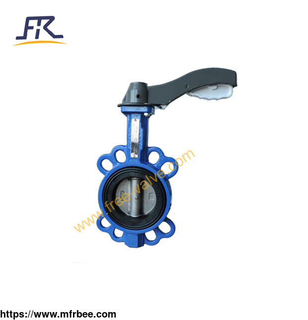 lever_operated_wafer_resilient_butterfly_valve