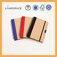 Spiral Bound Hard Cover Notebooks With Elastic Ban
