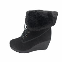more images of fashionable lady boots with waterproof suede(GILDA,BRAND:CARE)