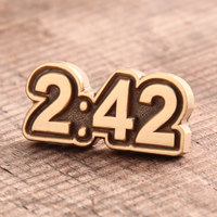 more images of 2:42 O'clock Custom Pins