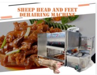 more images of Sheep head and feet hair removing machine
