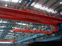 more images of Slewing telescopic electromagnetic overhead crane with carrier-beam