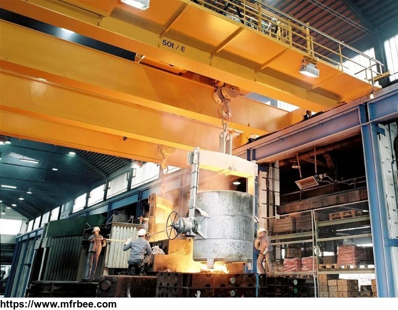 high_working_grade_customized_foundry_bridge_crane_for_steel_casting_use