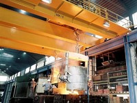 High working grade customized foundry bridge crane for steel casting use