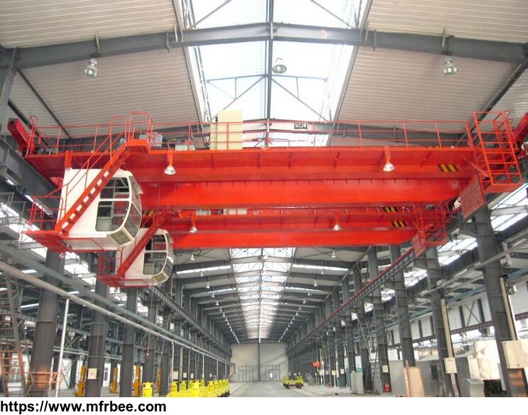 china_top_crane_manufacturer_30_10t_50_10t_double_girder_bridge_crane_with_hook