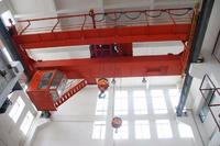 more images of China Top crane manufacturer 30/10t 50/10t double girder bridge crane with hook