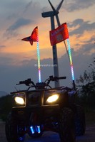 more images of Wrapped Dream Color LED Whip Spiral ATV Light Flag Pole LED Antenna Whip