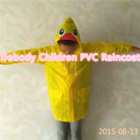 Yellow Children Raincoat