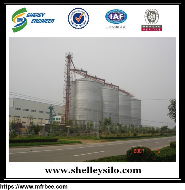 1000t_grain_storage_flat_bottom_silo_manufacturer