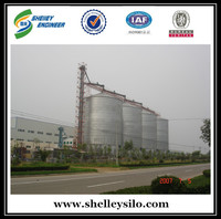 more images of 1000t grain storage flat bottom silo manufacturer
