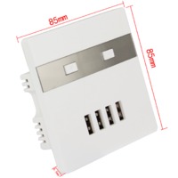 more images of wall sockets with usb ports 4 USB Port Walk Sockets