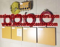 more images of Air casters available for varying floor surface conditions