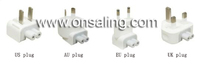 more images of 5V/2.1A Replaceable plug double USB wall charger