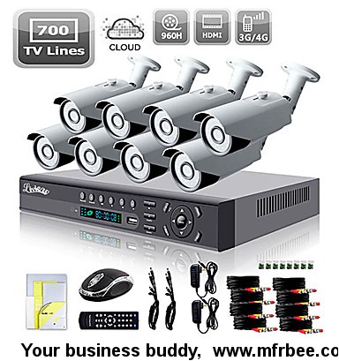 8ch_hdmi_960h_network_dvr_700tvl_outdoor_day_night_security_camera_system