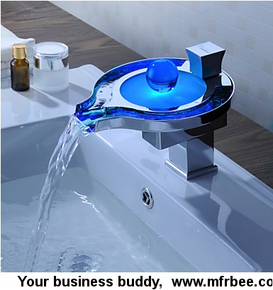 color_changing_led_waterfall_bathroom_sink_faucet