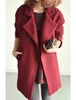more images of Womens New Loose Pure color Woolen OverCoat for winter