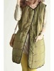 more images of Womens Warm v-neck quality Vest cotton-padded jacket coat