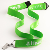 more images of Volunteer Green Polyester Lanyards