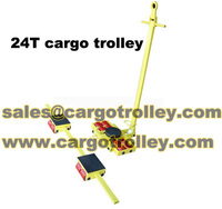 Hand moving trolley moving heavy duty equipment safety and easily