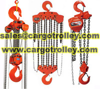 Manual chain hoist manual instruction
