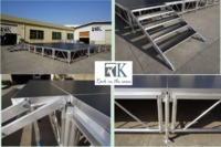 Good quality portable aluminum stage truss structure components