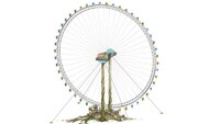 133m Theme Park Ferris Wheel