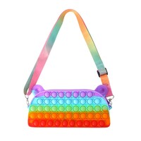 more images of Silicone Fidget Bag Fidget Handbag