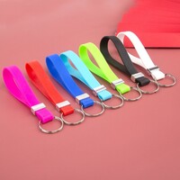 more images of Silicone Bracelets Wristband Key Rings Keychain