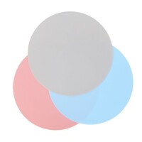 Silicone Placemats Round Kids Food Table Mat