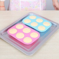 more images of Silicone Chocolate Cake Cookie mold