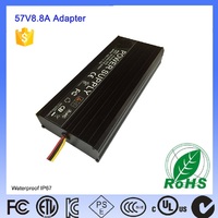 5-57V High power supplier level VI Desktop AC/DC switching power adapter with UL GS BS SAA KC certificates