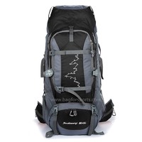 80L Waterproof Lightweight Hiking Backpack Outdoor Sport Daypack Travel Bag for Climbing Camping Touring Mountaineering Fishing
