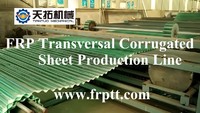 more images of FRP Transversal Corrugated Sheet Production Line