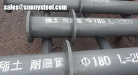 Rare Earth Alloy Wear-resisting Casting Flanged Pipe
